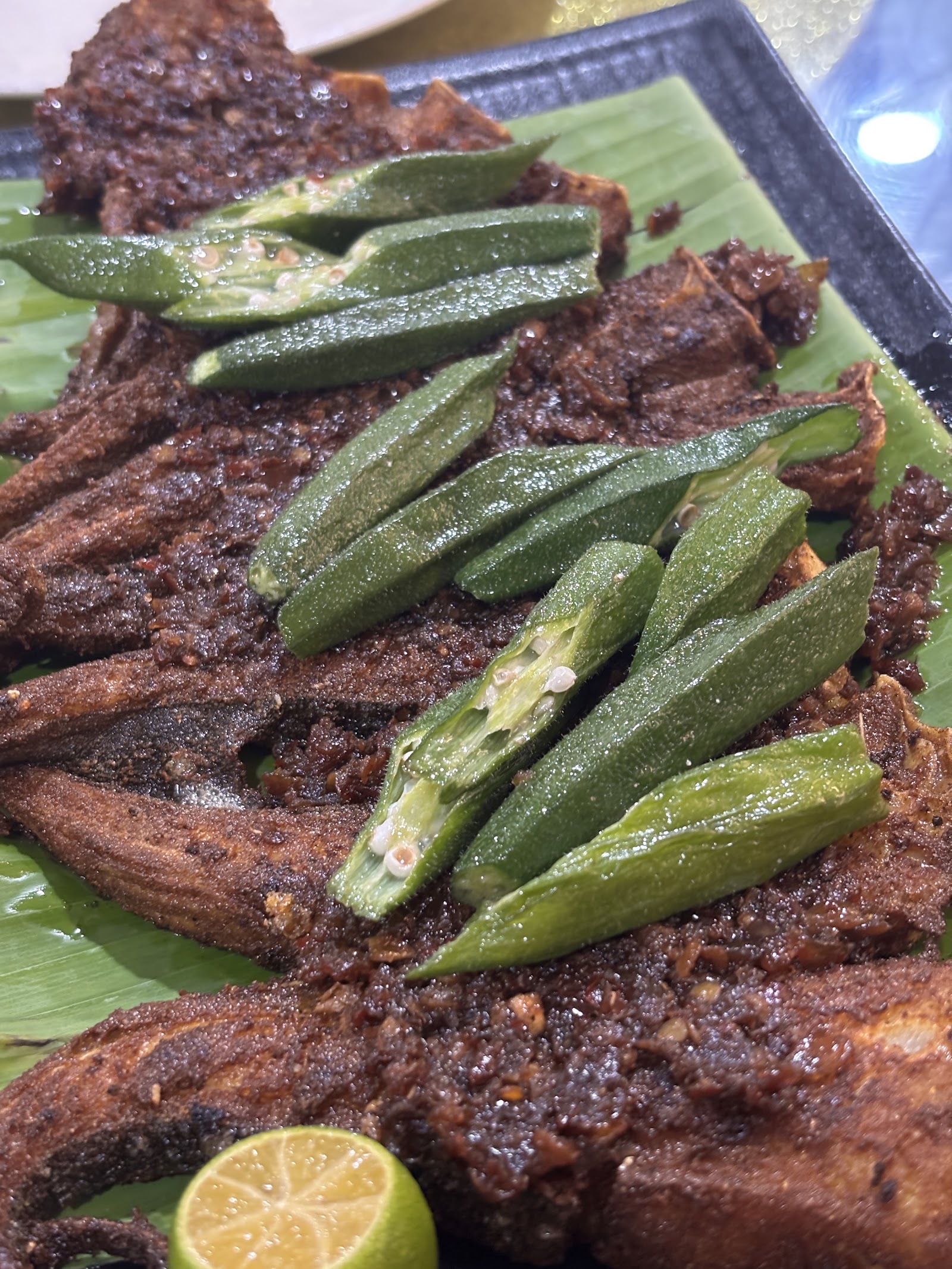 甘香炒-羊角豆 Kam Heong Ladyfinger